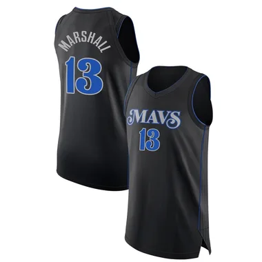 Authentic Black Naji Marshall Youth Dallas Mavericks Nike 2023/24 City Edition Jersey
