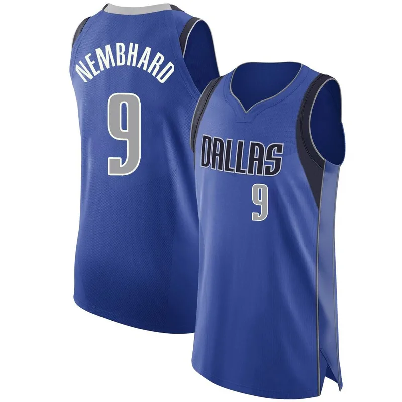 Authentic Royal Ryan Nembhard Youth Dallas Mavericks Nike 2020/21 Jersey - Icon Edition