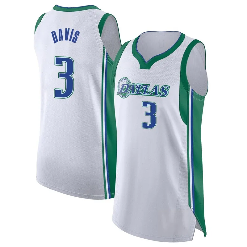 Authentic White Anthony Davis Men's Dallas Mavericks Nike 2021/22 City Edition Jersey