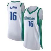 Authentic White Caleb Martin Men's Dallas Mavericks Nike 2021/22 City Edition Jersey