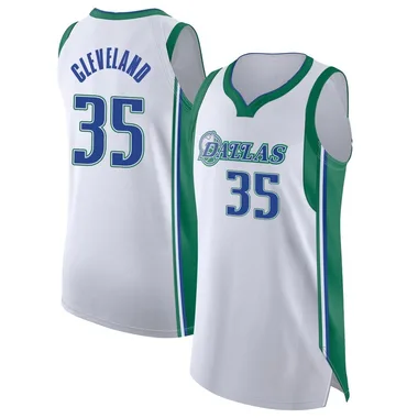 Authentic White Matthew Cleveland Youth Dallas Mavericks Nike 2021/22 City Edition Jersey