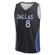 Fast Break Black AJ Johnson Men's Dallas Mavericks 2025/26 City Edition Jersey