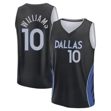 Fast Break Black Brandon Williams Men's Dallas Mavericks 2025/26 City Edition Jersey