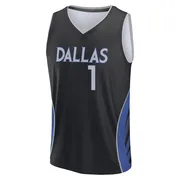 Fast Break Black John Poulakidas Youth Dallas Mavericks 2025/26 City Edition Jersey