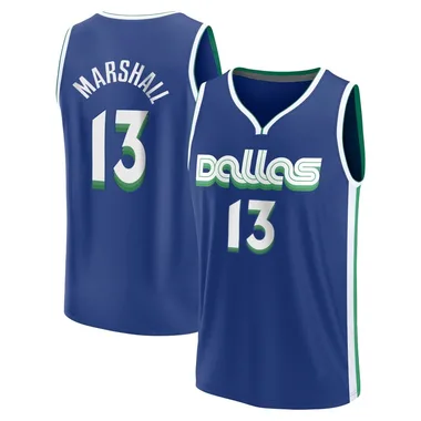 Fast Break Blue Naji Marshall Youth Dallas Mavericks Fanatics Branded 2022/23 City Edition Jersey