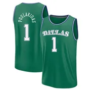 Fast Break Green John Poulakidas Men's Dallas Mavericks 2025/26 Classic Edition Jersey