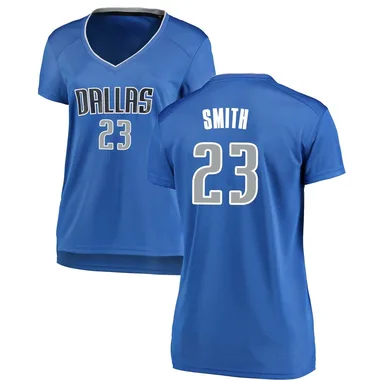 Fast Break Royal Tyler Smith Women's Dallas Mavericks Fanatics Branded Jersey - Icon Edition