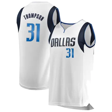 Fast Break White Klay Thompson Men's Dallas Mavericks Fanatics Branded Jersey - Association Edition