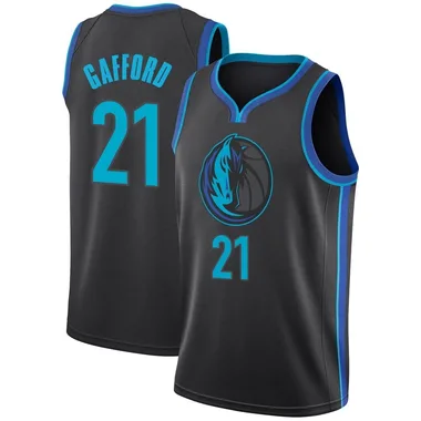 Swingman Anthracite Daniel Gafford Youth Dallas Mavericks Nike 2018/19 Jersey - City Edition