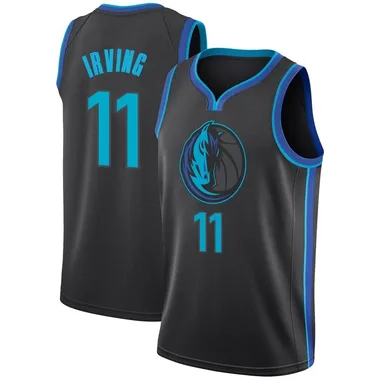 Swingman Anthracite Kyrie Irving Men's Dallas Mavericks Nike 2018/19 Jersey - City Edition