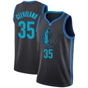 Swingman Anthracite Matthew Cleveland Men's Dallas Mavericks Nike 2018/19 Jersey - City Edition