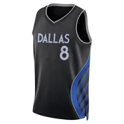 Swingman Black AJ Johnson Youth Dallas Mavericks Nike 2025/26 City Edition Jersey