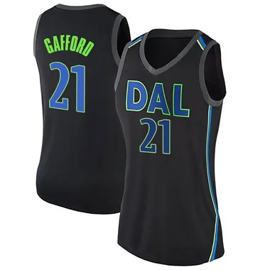 Swingman Black Daniel Gafford Women's Dallas Mavericks Nike Jersey - City Edition