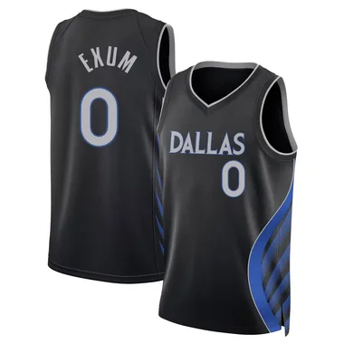 Swingman Black Dante Exum Men's Dallas Mavericks Nike 2025/26 City Edition Jersey