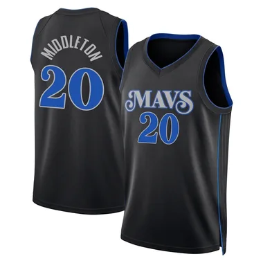 Swingman Black Khris Middleton Men's Dallas Mavericks Nike 2023/24 City Edition Jersey
