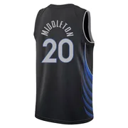 Swingman Black Khris Middleton Men's Dallas Mavericks Nike 2025/26 City Edition Jersey