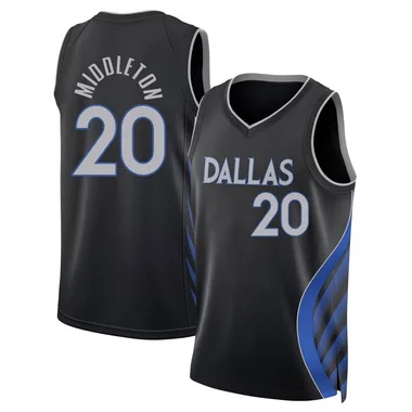 Swingman Black Khris Middleton Men's Dallas Mavericks Nike 2025/26 City Edition Jersey