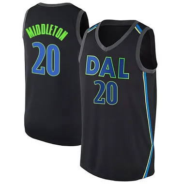 Swingman Black Khris Middleton Youth Dallas Mavericks Nike Jersey - City Edition
