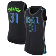 Swingman Black Klay Thompson Women's Dallas Mavericks Nike Jersey - City Edition