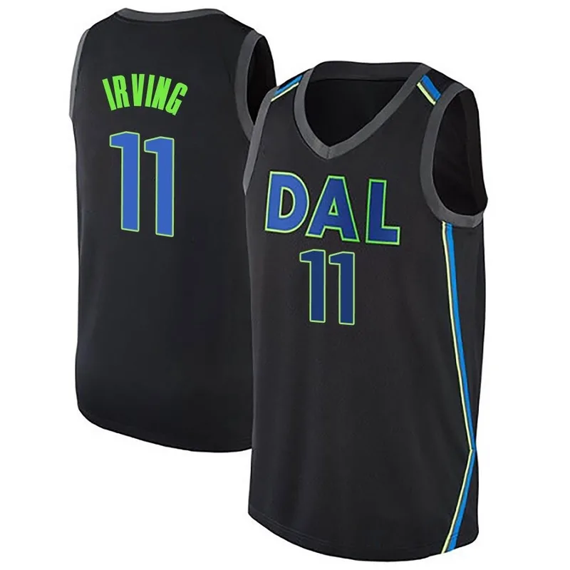 Swingman Black Kyrie Irving Men's Dallas Mavericks Nike Jersey - City Edition