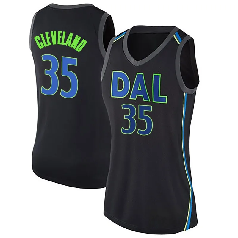 Swingman Black Matthew Cleveland Women's Dallas Mavericks Nike Jersey - City Edition