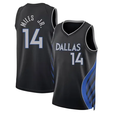 Swingman Black Mike Miles Jr. Men's Dallas Mavericks Nike 2025/26 City Edition Jersey