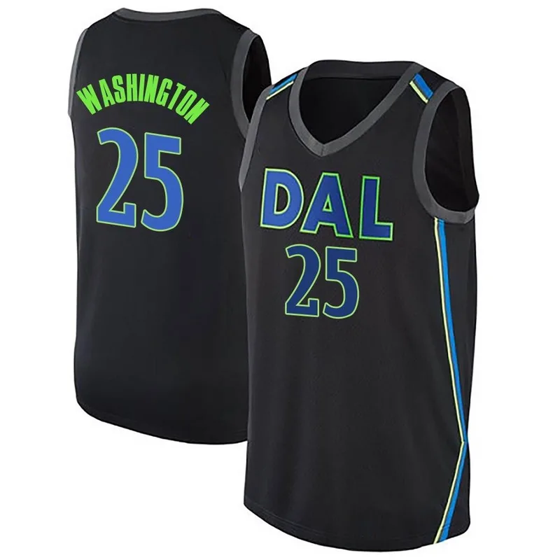 Swingman Black P.J. Washington Men's Dallas Mavericks Nike Jersey - City Edition