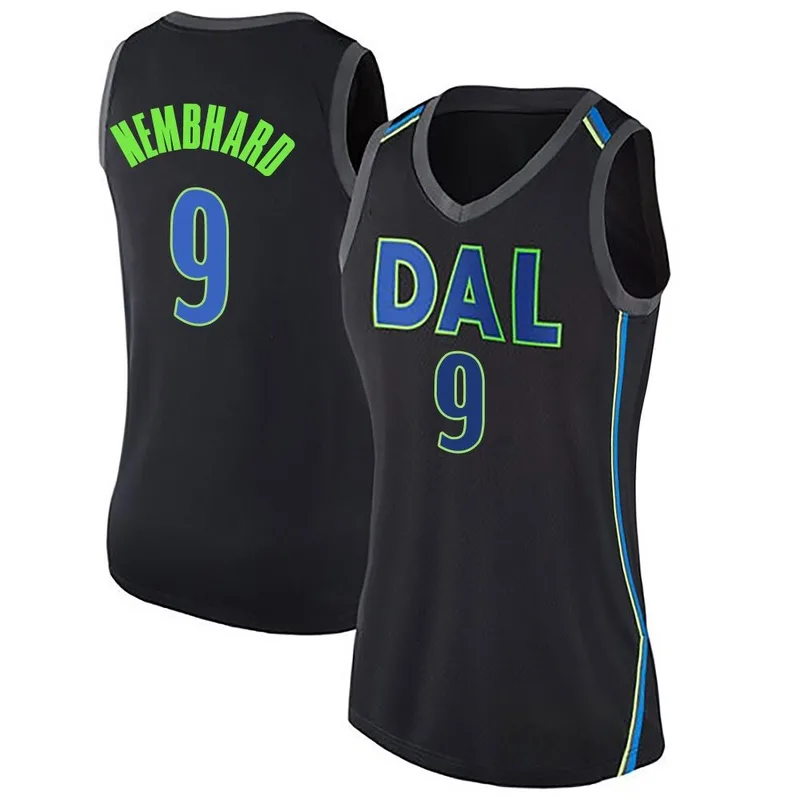 Swingman Black Ryan Nembhard Women's Dallas Mavericks Nike Jersey - City Edition