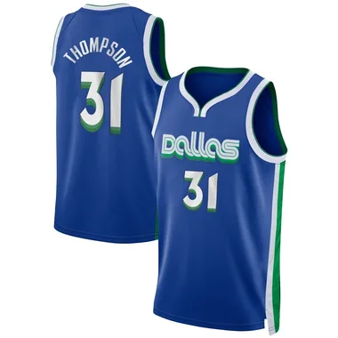 Swingman Blue Klay Thompson Youth Dallas Mavericks Nike 2022/23 City Edition Jersey