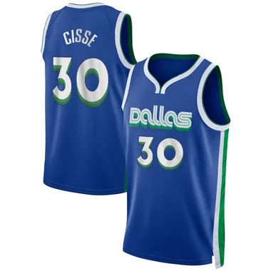 Swingman Blue Moussa Cisse Men's Dallas Mavericks Nike 2022/23 City Edition Jersey