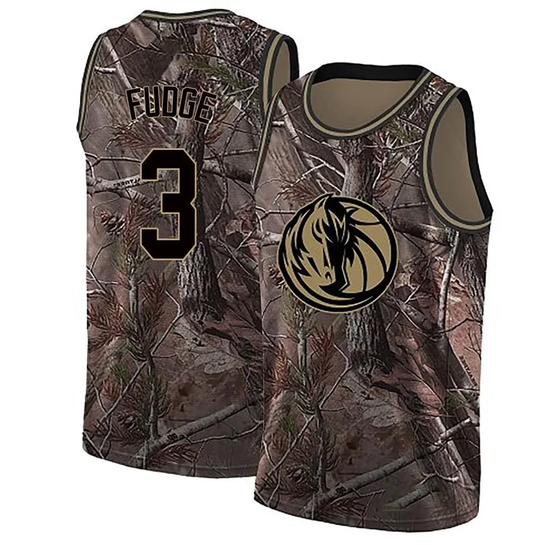 Swingman Camo Alex Fudge Youth Dallas Mavericks Nike Realtree Collection Jersey