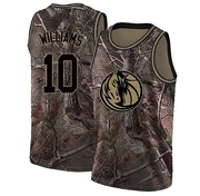Swingman Camo Brandon Williams Men's Dallas Mavericks Nike Realtree Collection Jersey