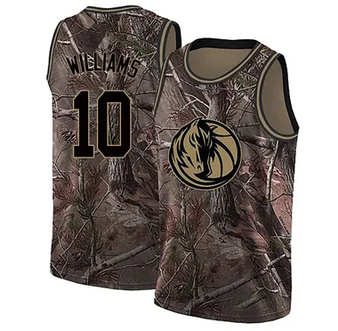 Swingman Camo Brandon Williams Youth Dallas Mavericks Nike Realtree Collection Jersey
