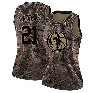 Swingman Camo Daniel Gafford Women's Dallas Mavericks Nike Realtree Collection Jersey