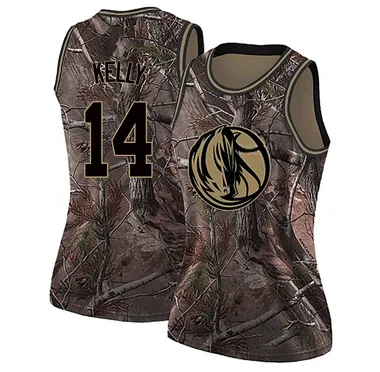 Swingman Camo Miles Kelly Women's Dallas Mavericks Nike Realtree Collection Jersey