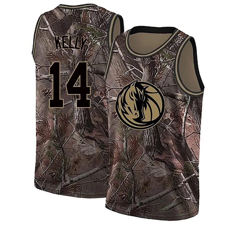 Swingman Camo Miles Kelly Youth Dallas Mavericks Nike Realtree Collection Jersey