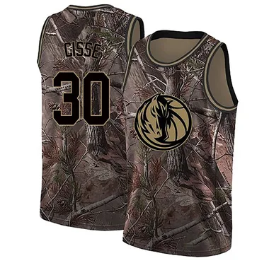 Swingman Camo Moussa Cisse Men's Dallas Mavericks Nike Realtree Collection Jersey