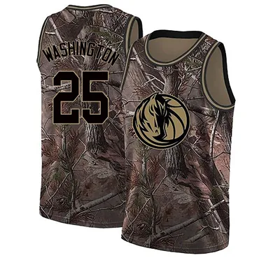 Swingman Camo P.J. Washington Youth Dallas Mavericks Nike Realtree Collection Jersey