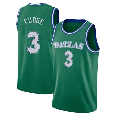 Swingman Green Alex Fudge Men's Dallas Mavericks Nike 2020/21 Hardwood Classics Jersey
