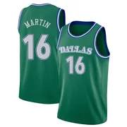 Swingman Green Caleb Martin Youth Dallas Mavericks Nike 2020/21 Hardwood Classics Jersey