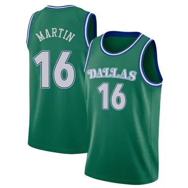 Swingman Green Caleb Martin Youth Dallas Mavericks Nike 2020/21 Hardwood Classics Jersey