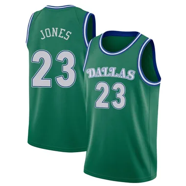 Swingman Green Kai Jones Youth Dallas Mavericks Nike 2020/21 Hardwood Classics Jersey