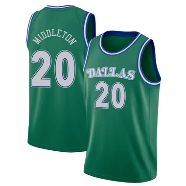 Swingman Green Khris Middleton Men's Dallas Mavericks Nike 2020/21 Hardwood Classics Jersey