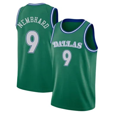 Swingman Green Ryan Nembhard Men's Dallas Mavericks Nike 2020/21 Hardwood Classics Jersey
