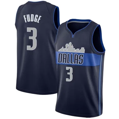 Swingman Navy Alex Fudge Men's Dallas Mavericks Nike Jersey - Statement Edition