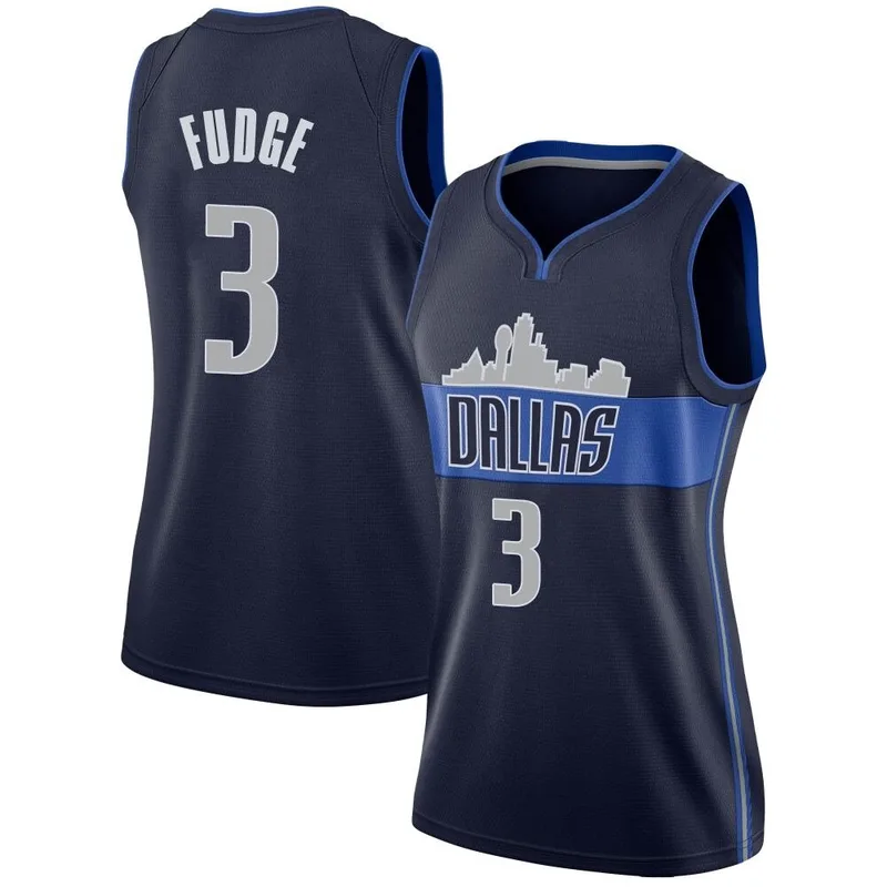 Swingman Navy Alex Fudge Women's Dallas Mavericks Nike Jersey - Statement Edition