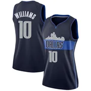 Swingman Navy Brandon Williams Women's Dallas Mavericks Nike Jersey - Statement Edition