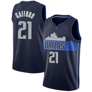 Swingman Navy Daniel Gafford Youth Dallas Mavericks Nike Jersey - Statement Edition