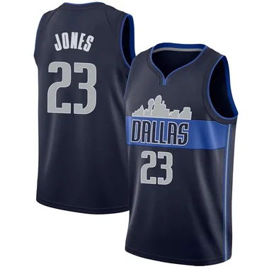 Swingman Navy Kai Jones Men's Dallas Mavericks Nike Jersey - Statement Edition