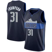 Swingman Navy Klay Thompson Men's Dallas Mavericks Nike Jersey - Statement Edition